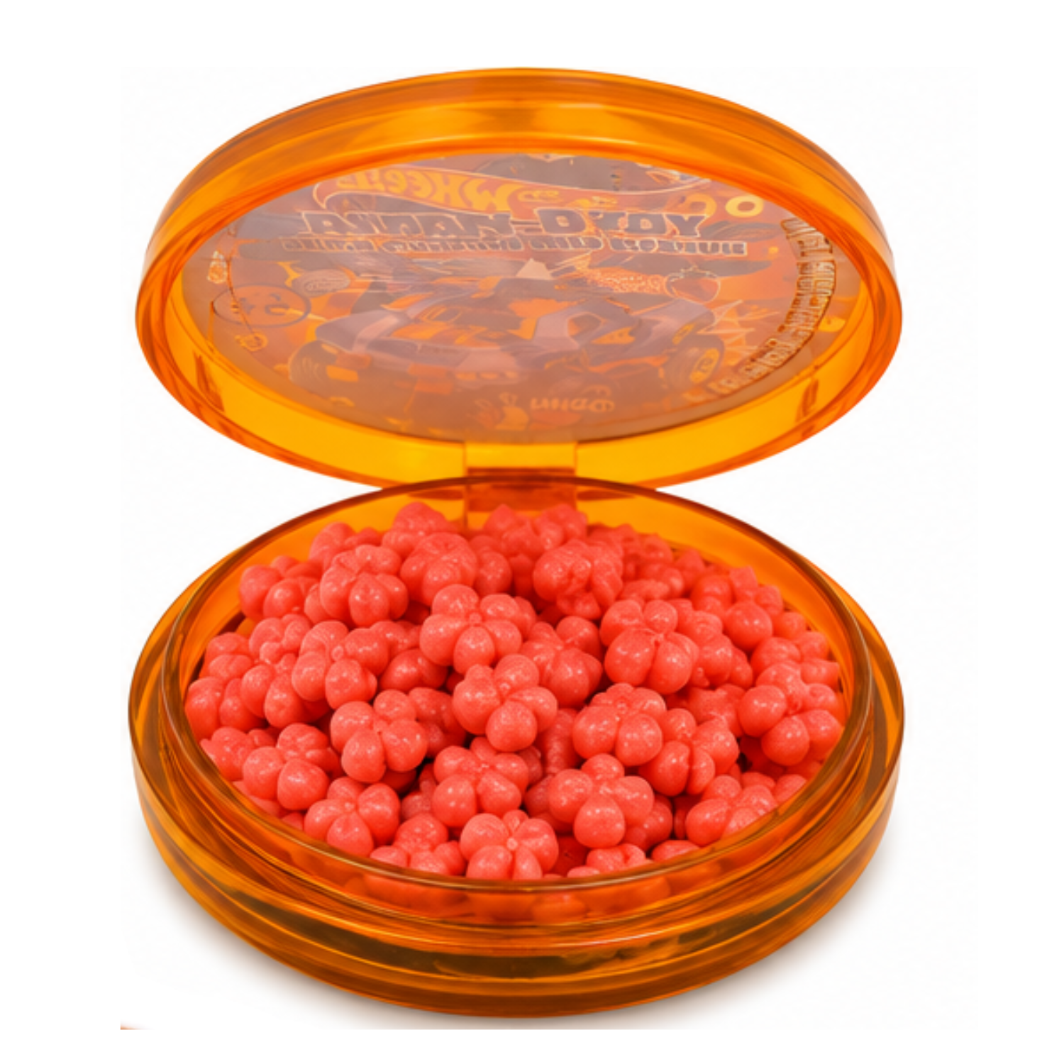 Hot Wheels Yo-Yo with Strawberry Bubble Gum 30g
