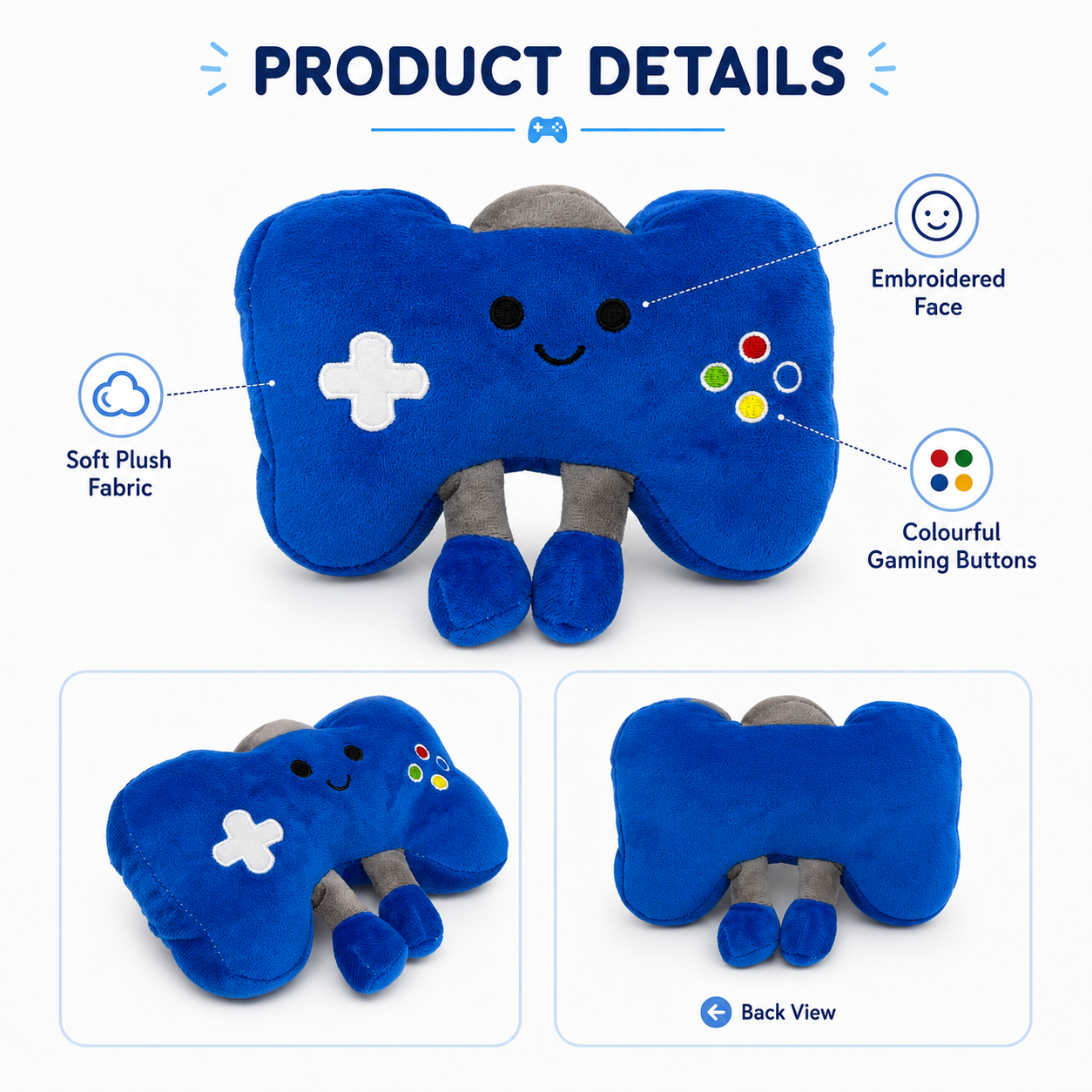 20cm Game Controller Plush Toy