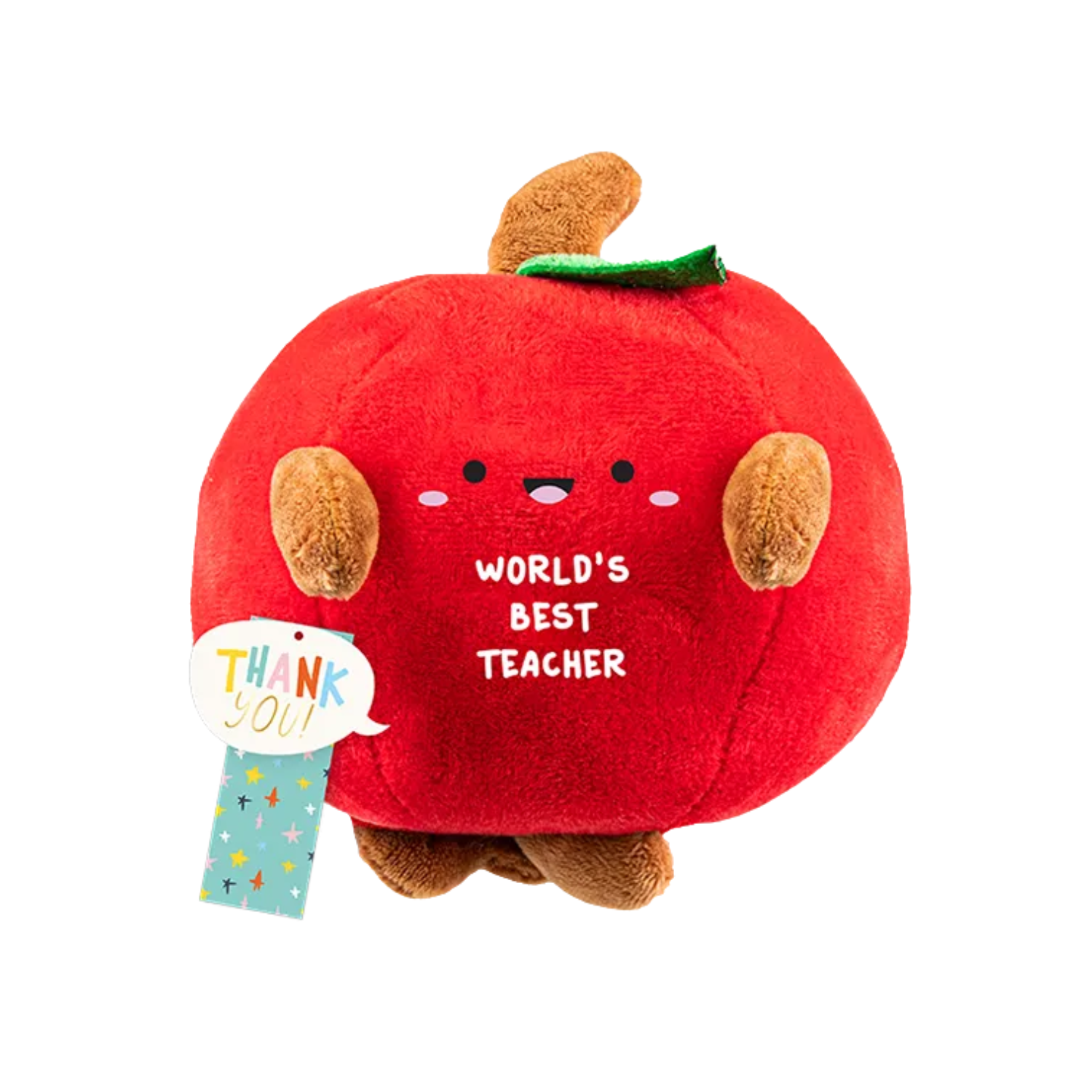 Best Teacher Plush Apple Toy