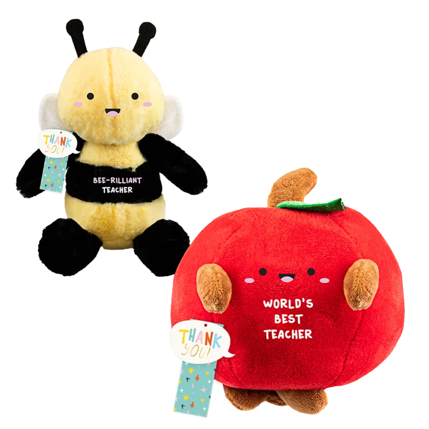 Best Teacher Plush Apple Toy