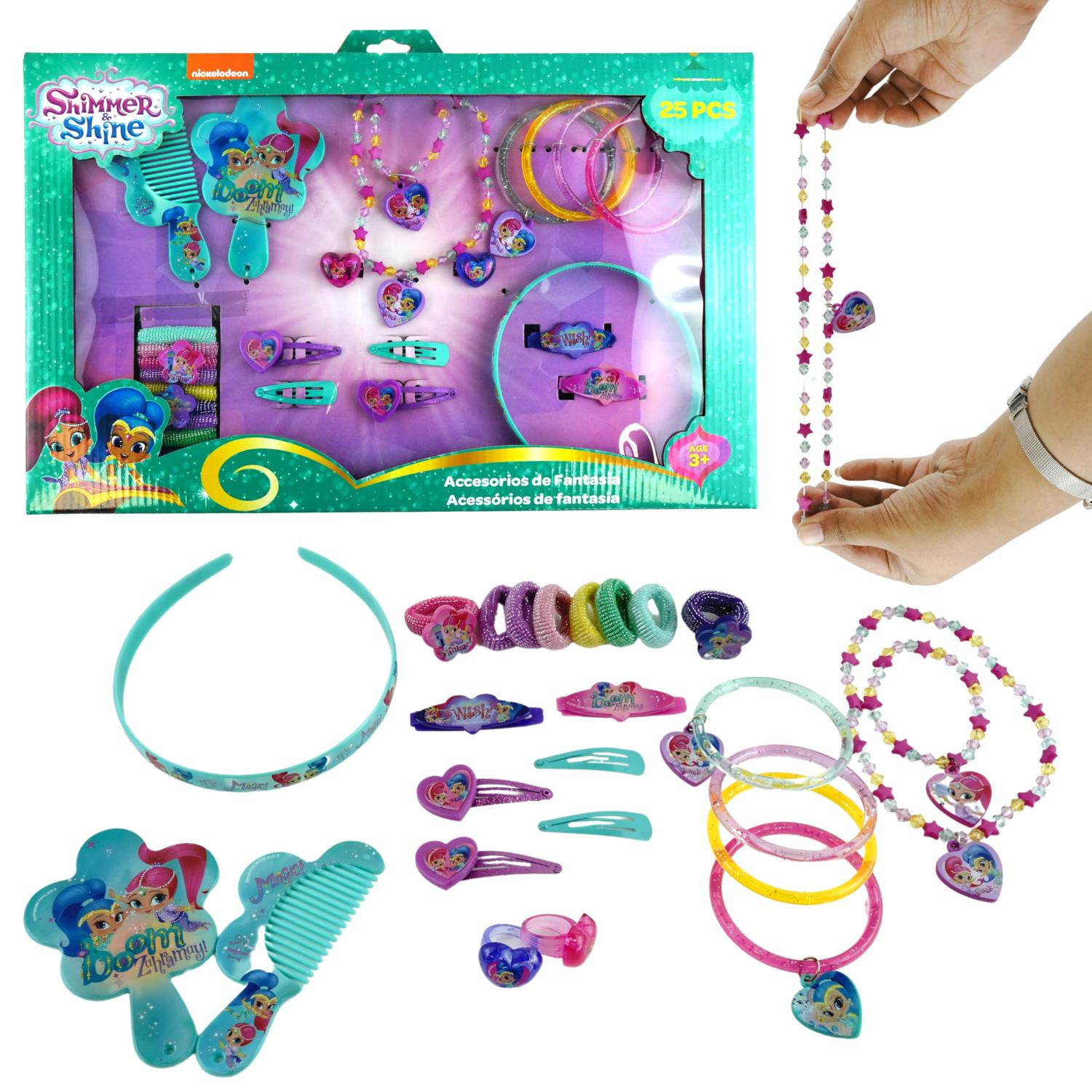 Shimmer and Shine Hair Accessories 25pcs