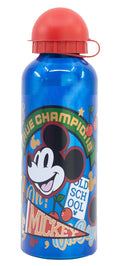 Disney Mickey Mouse Kids Licensed Aluminium Water Bottle 530ml