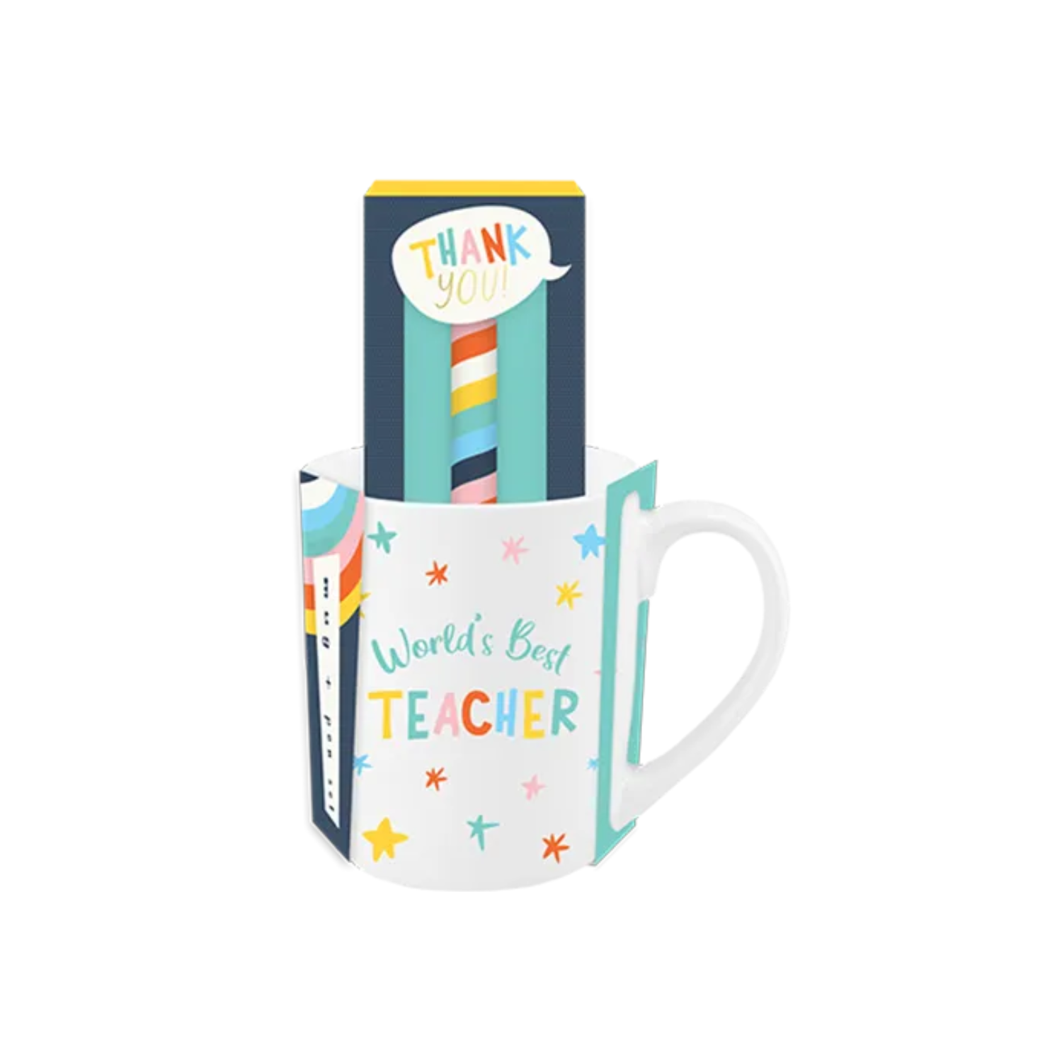 Teacher Ceramic Mug 300ml & Pen Gift Set