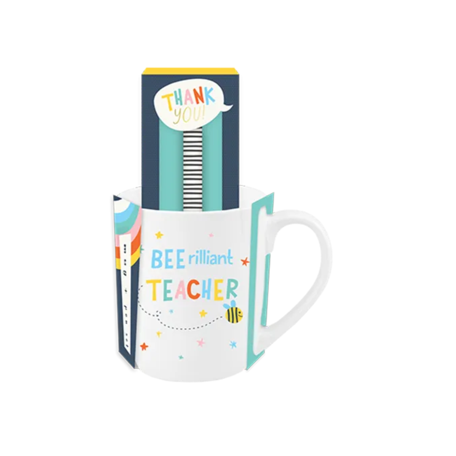 Teacher Ceramic Mug 300ml & Pen Gift Set
