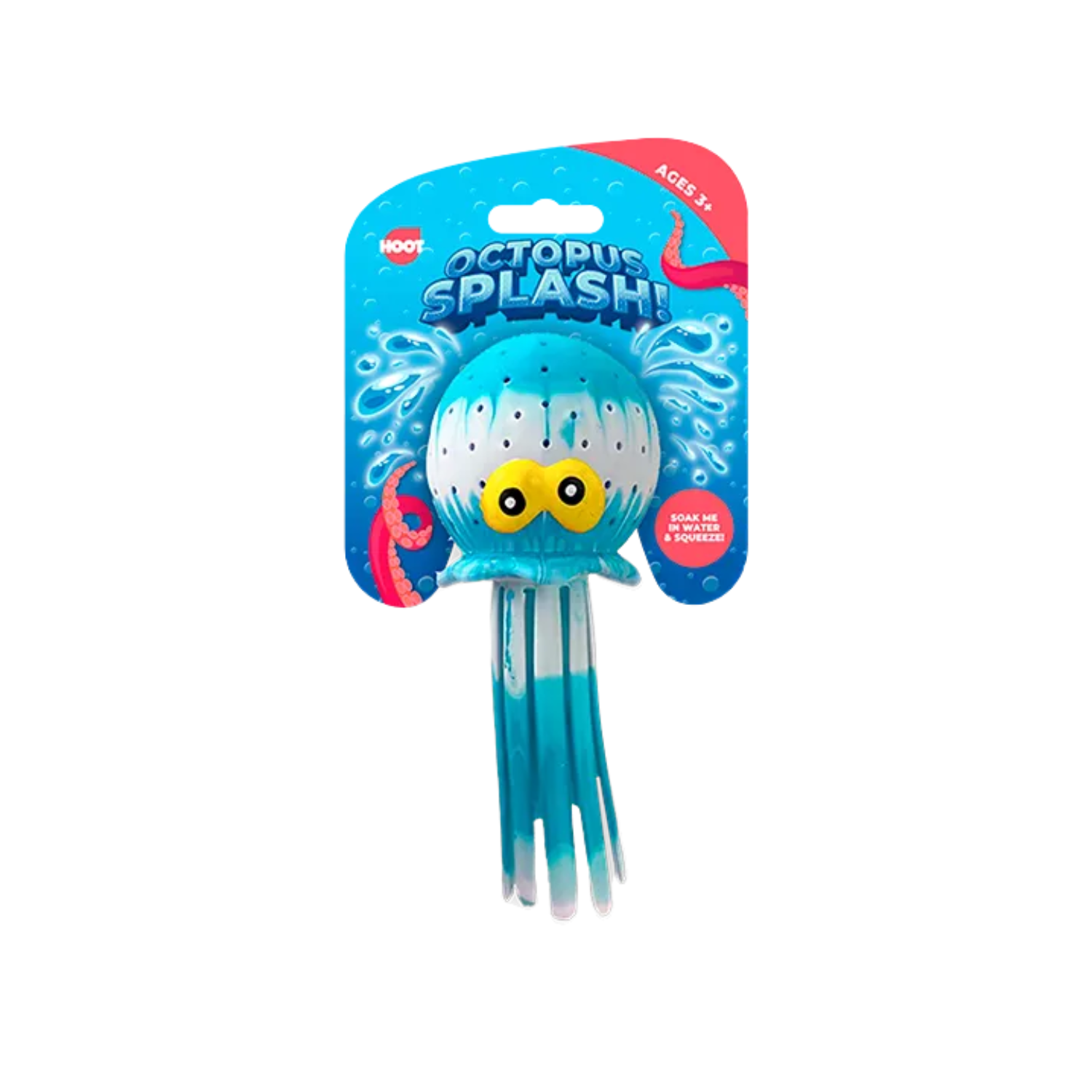 15cm Water Splash Octopus Water Absorption Bath Toy