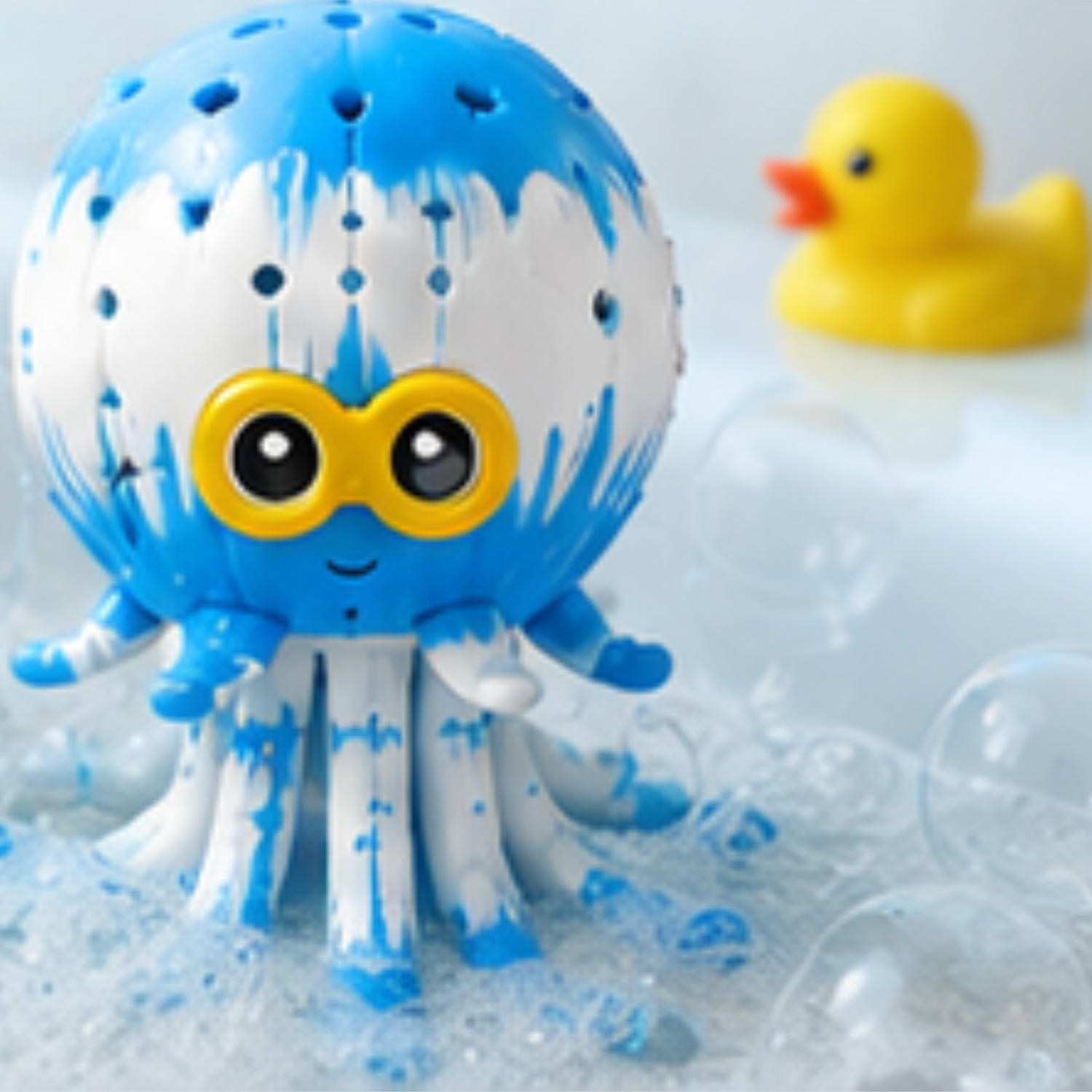 15cm Water Splash Octopus Water Absorption Bath Toy