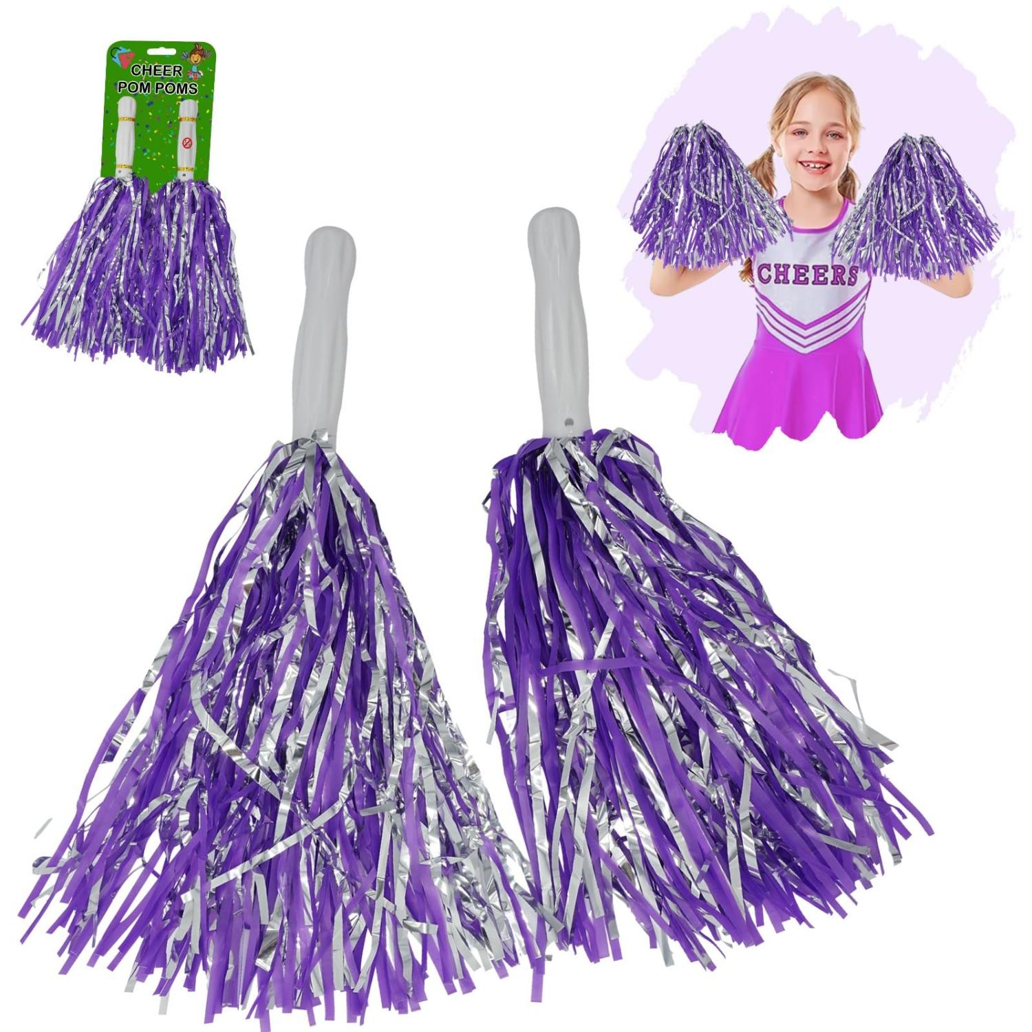 35cm Cheerleading Pom Poms Dance & Sports Events - Assorted
