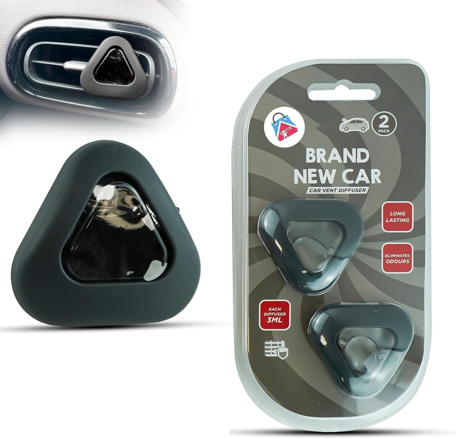 Car Vent Air Fresheners - 3ml each