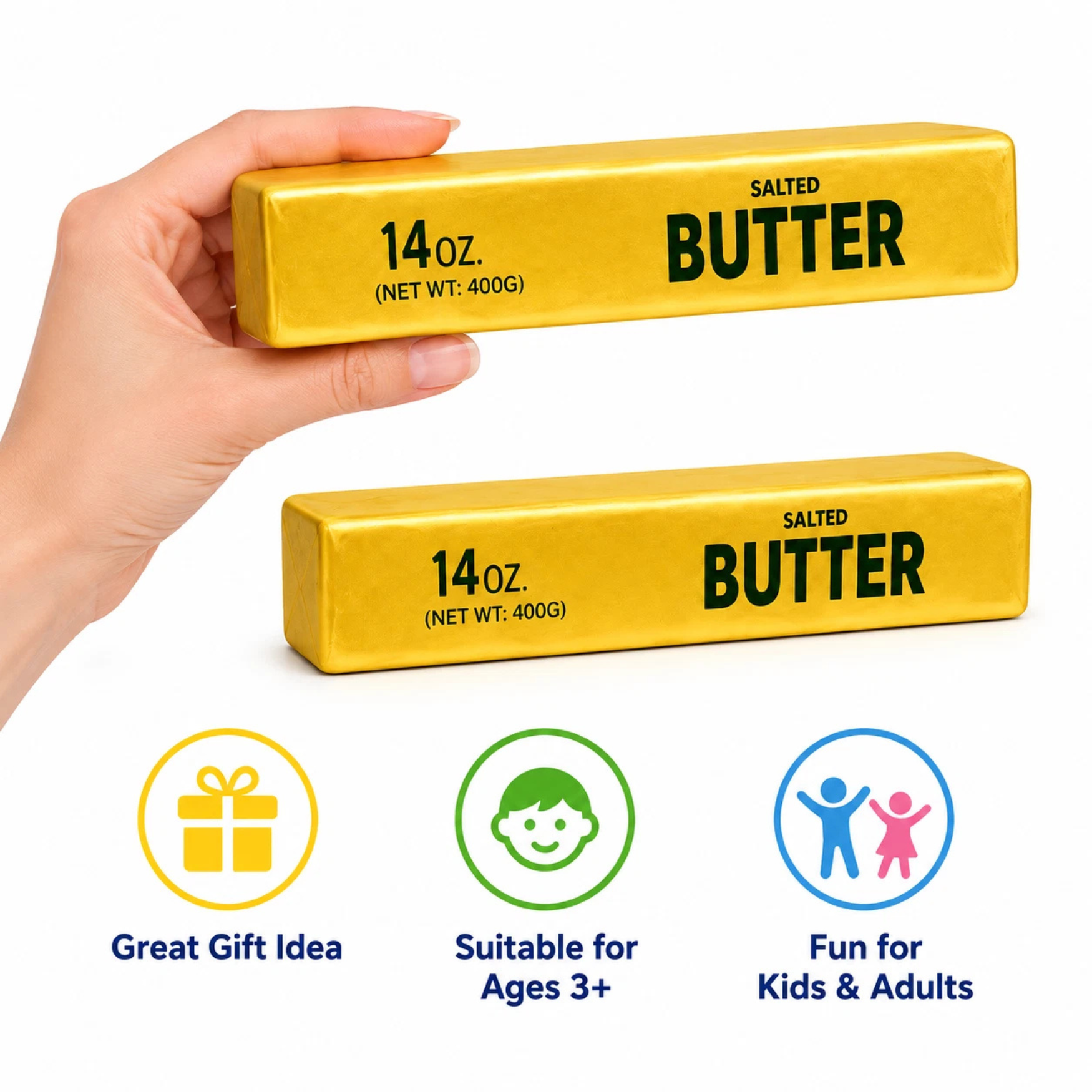 Squishy Butter Stick Slow Rising Sensory Toy