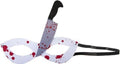 Felt Bloody Mask with Elastic Head Strap- Knife