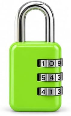 3 Dial Combination Padlocks