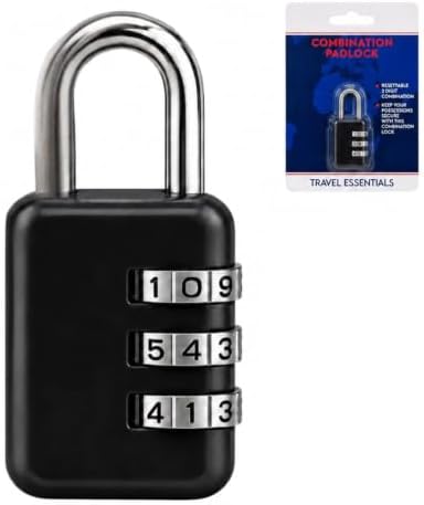 3 Dial Combination Padlocks