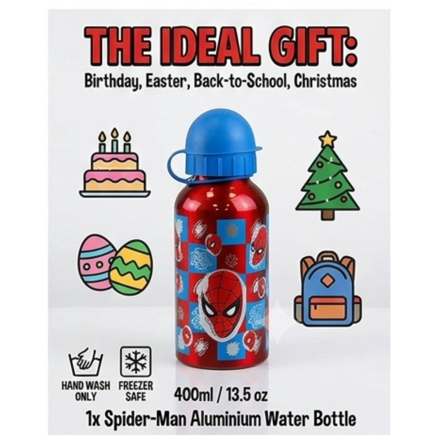 400ml Leakproof Aluminum Sports Bottle