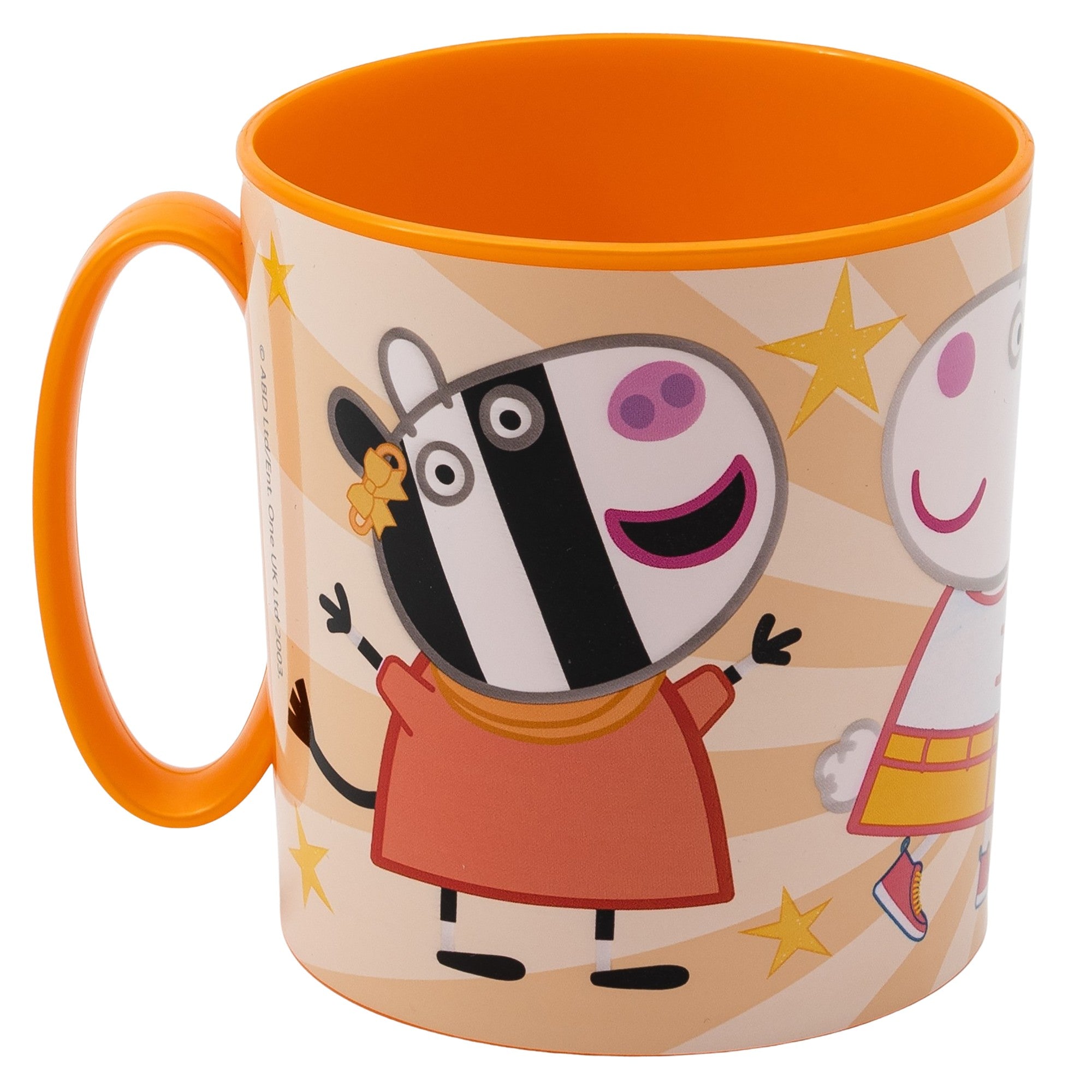 Kids Microwave Mug Reusable Plastic Cup - 390ml