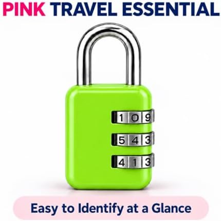 3 Dial Combination Padlocks