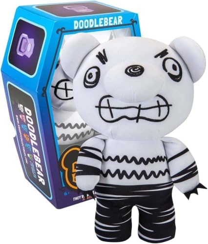 Doodlebear Halloween Plush Deddy Bears Coffin - 30cm Series 3