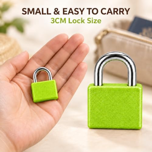 2Pack Mini Suitcase Locks with Keys