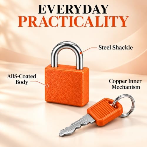 2Pack Mini Suitcase Locks with Keys