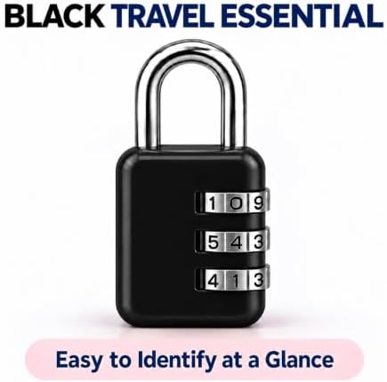 3 Dial Combination Padlocks