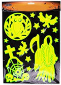 Glow In The Dark Halloween Window Sticker-Design#1