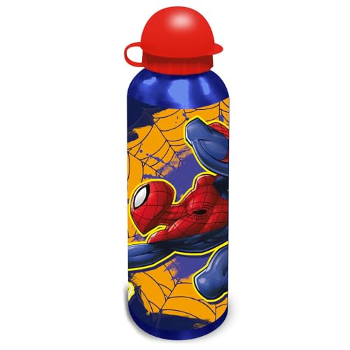 Spiderman Aluminium Water Bottle 500ml