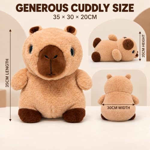 Softlings Capybara Plush Toy 35cm