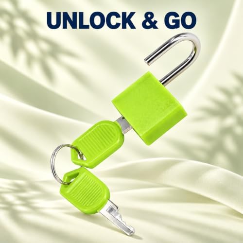 2Pack Mini Suitcase Locks with Keys