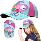 Peppa Pig Kids Licensed Cotton Baseball Cap 52cm - Sky Blue