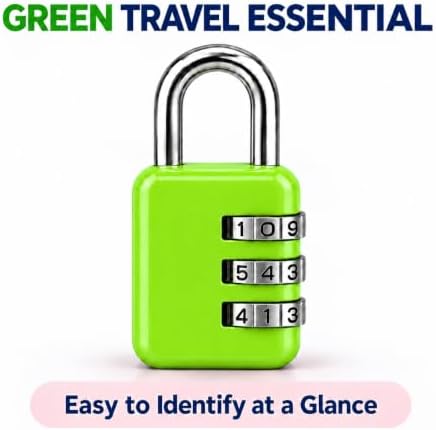 3 Dial Combination Padlocks