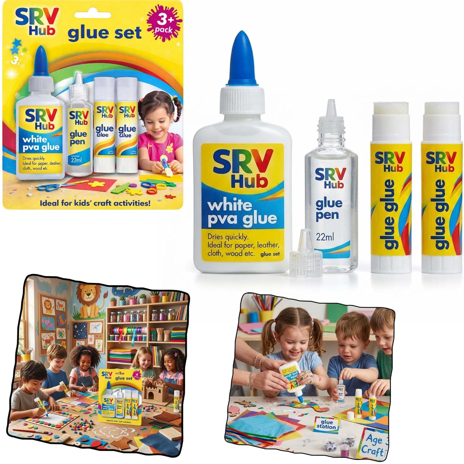 Craft Glue, Glue Sticks, Super Glue & Epoxy Adhesives Collection