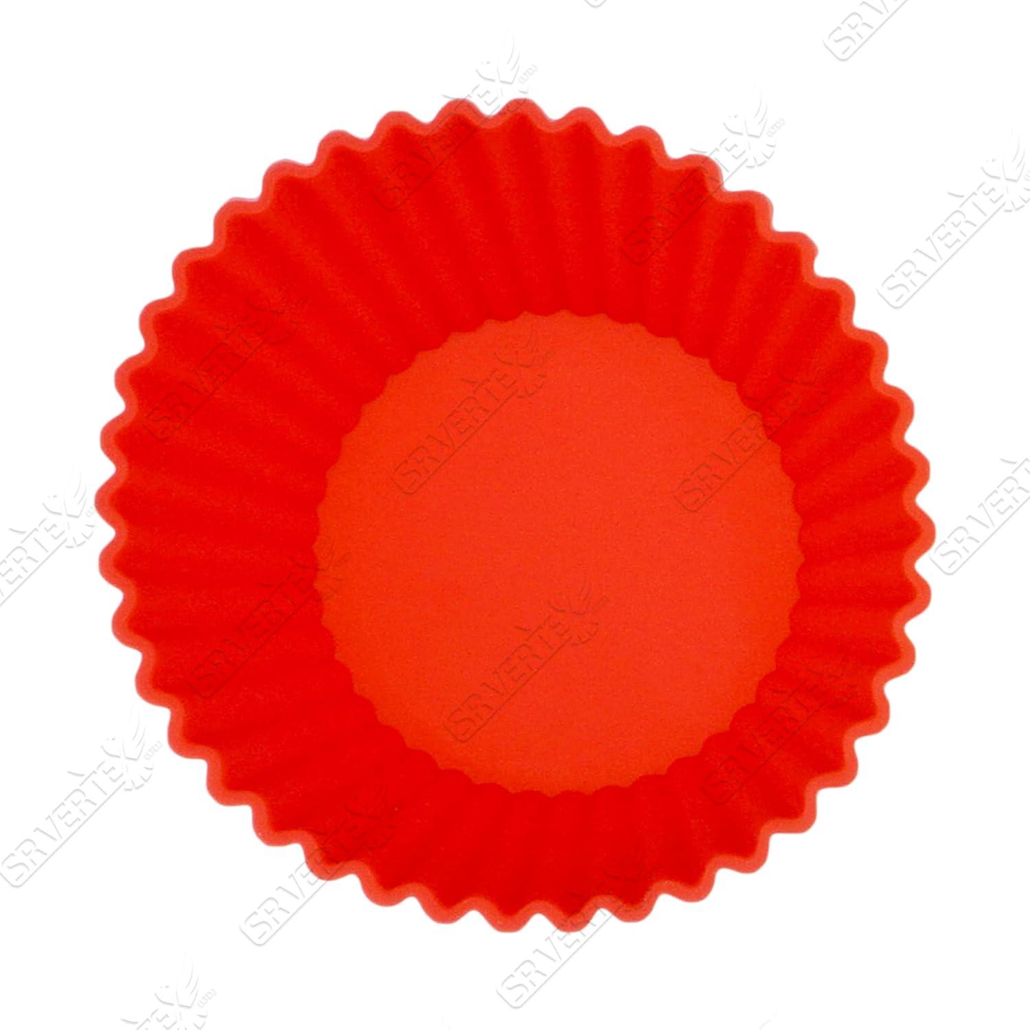 Reusable Silicone Muffin Cases Non-Stick Assorted Baking Moulds
