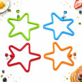 Star Silicone Egg Ring Mould