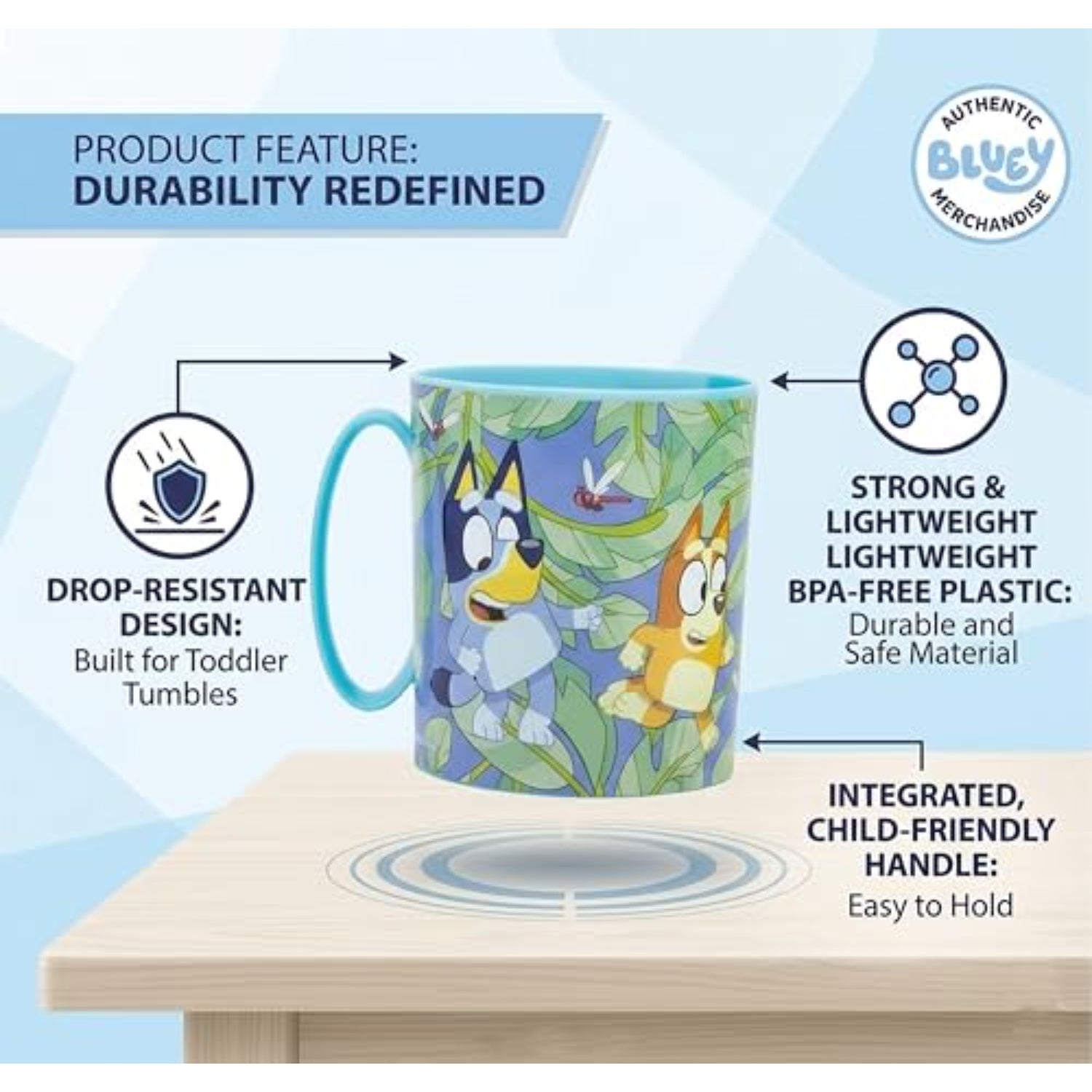 Stor 390ml Microwave Mug Reusable Plastic Drink Cup for Children