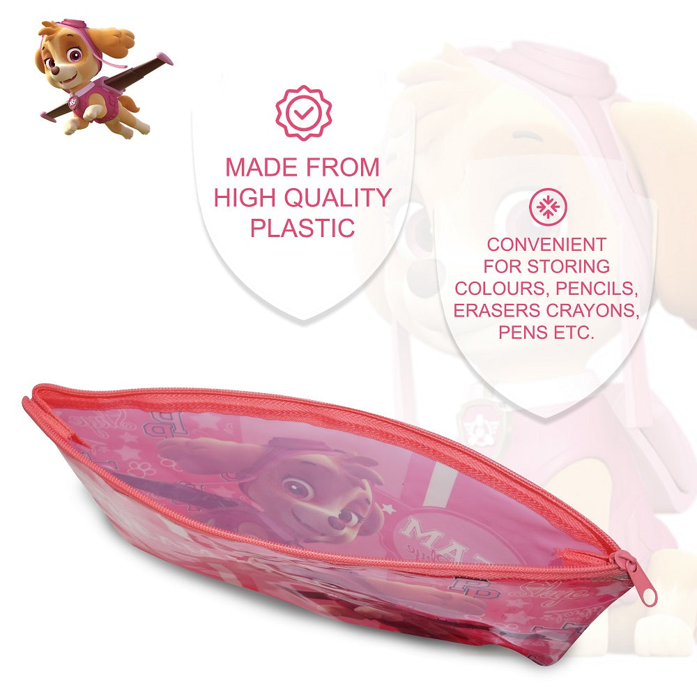 Paw Patrol Skye Flat PVC Pencil Case