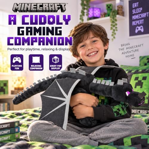Minecraft Ender Dragon Licensed Plush Toy