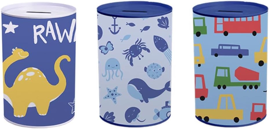 Random 1Pc Character Money Box Tin