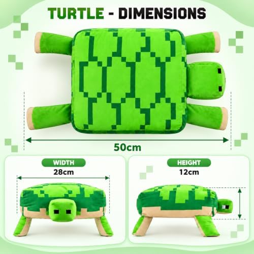 Minecraft Turtle Licensed Plush Kids Toy