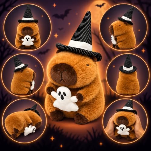 Capybara Ghost Halloween Plush Toy 30cm