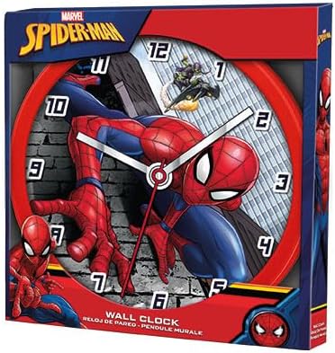 Children Modern Wall Clock Battery Operated, Wall Decor Gift for Kids