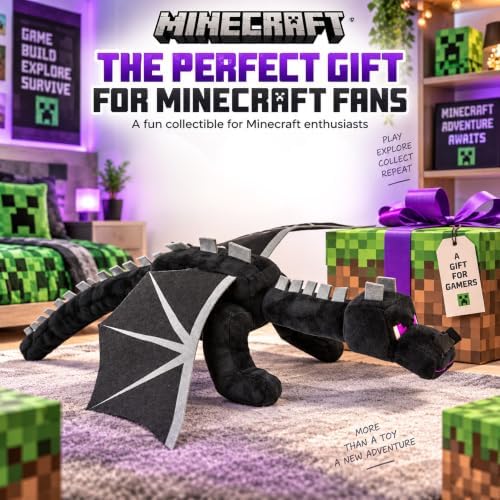 Minecraft Ender Dragon Licensed Plush Toy