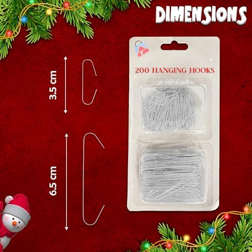 200x Hooks for Christmas - Multiple Designs