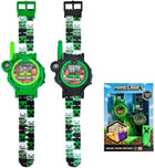 Minecraft Kids Licensed Digital Watch and Walkie Talkie Set