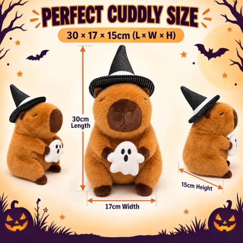 Capybara Ghost Halloween Plush Toy 30cm