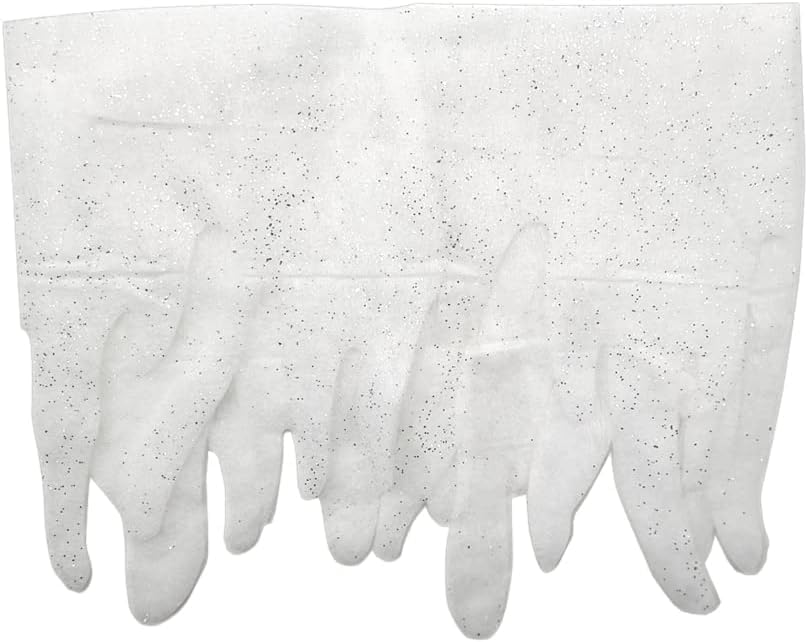 Christmas Artificial Fake Snow Icicle Garland for Festive Crafts
