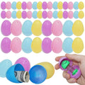 40 Pcs Plastic Easter Eggs Bulk 5 7cm 2 24 Colourful Surprise Fillable Empty Egg Hunt Event Basket Stuffers
