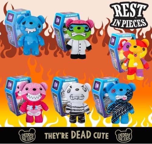 Doodlebear Halloween Plush Deddy Bears Coffin - 30cm Series 3