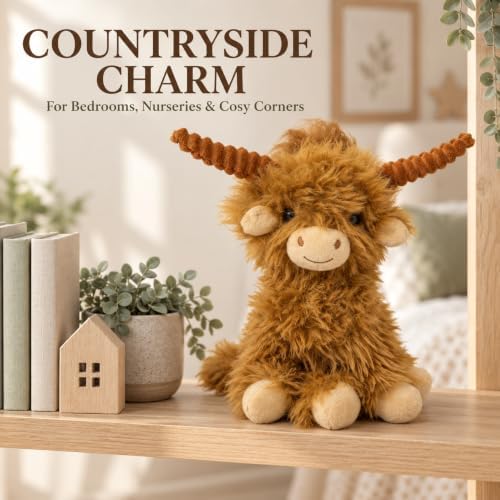 Highland Cow Teddy 30cm