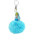 Key Chain Pom Pom Keyring For Kids Girls