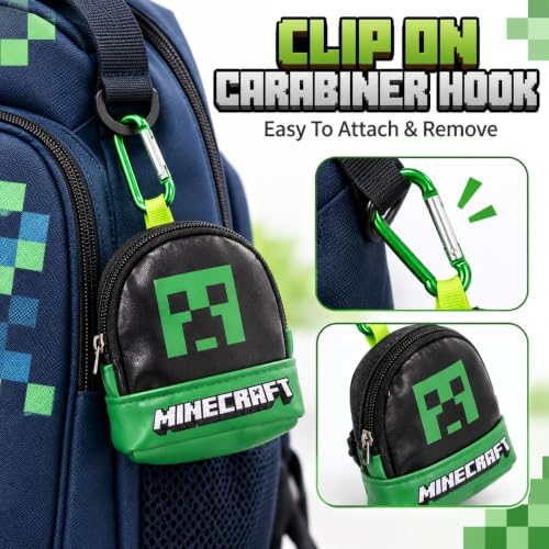 Minecraft Clip On Micro Backpack Keychain - 15cm