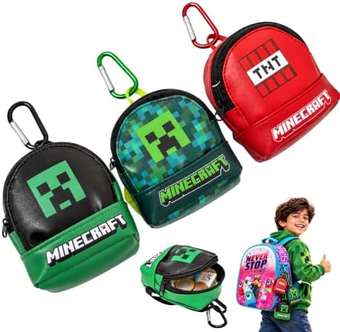 Minecraft Clip On Micro Backpack Keychain - 15cm